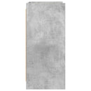 vidaXL Széf Betonszürke 75 x 36 x 80 cm Szerelt Fa