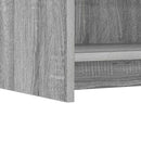 vidaXL Széf Szürke Sonoma 75 x 36 x 80 cm Szerelt Fa