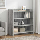 vidaXL Széf Szürke Sonoma 75 x 36 x 80 cm Szerelt Fa