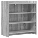 vidaXL Széf Szürke Sonoma 75 x 36 x 80 cm Szerelt Fa