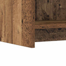 vidaXL Széf Antik Fa 75 x 36 x 80 cm Szerelt Fa