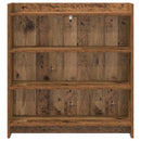 vidaXL Széf Antik Fa 75 x 36 x 80 cm Szerelt Fa