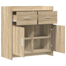 vidaXL Széf Sonoma Tölgy 75 x 36 x 80 cm Szerelt Fa