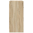 vidaXL Széf Sonoma Tölgy 75 x 36 x 80 cm Szerelt Fa