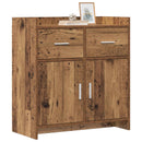 vidaXL Széf Antik Fa 75 x 36 x 80 cm Szerelt Fa
