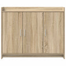 vidaXL Széf Sonoma Tölgy 98,5 x 33 x 80 cm Szerelt Fa
