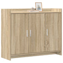 vidaXL Széf Sonoma Tölgy 98,5 x 33 x 80 cm Szerelt Fa