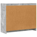 vidaXL Széf Betonszürke 98,5 x 33 x 80 cm Szerelt Fa