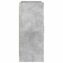 vidaXL Széf Betonszürke 98,5 x 33 x 80 cm Szerelt Fa