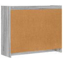 vidaXL Széf Szürke Sonoma 98,5 x 33 x 80 cm Szerelt Fa