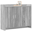 vidaXL Széf Szürke Sonoma 98,5 x 33 x 80 cm Szerelt Fa