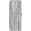 vidaXL Széf Szürke Sonoma 98,5 x 33 x 80 cm Szerelt Fa