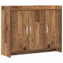 vidaXL Széf Antik Fa 98,5 x 33 x 80 cm Szerelt Fa
