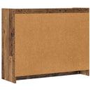 vidaXL Széf Antik Fa 98,5 x 33 x 80 cm Szerelt Fa