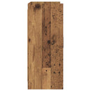 vidaXL Széf Antik Fa 98,5 x 33 x 80 cm Szerelt Fa