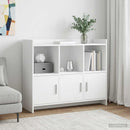 vidaXL Széf Fehér 98,5 x 33 x 80 cm Szerelt Fa