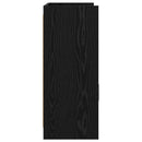 vidaXL Széf Fekete Tölgy 98,5 x 33 x 80 cm Szerelt Fa