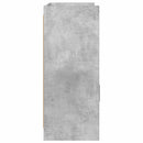 vidaXL Széf Betonszürke 98,5 x 33 x 80 cm Szerelt Fa