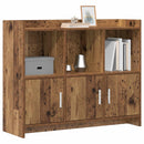 vidaXL Széf Antik Fa 98,5 x 33 x 80 cm Szerelt Fa