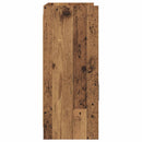 vidaXL Széf Antik Fa 98,5 x 33 x 80 cm Szerelt Fa