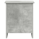 vidaXL Tárolódoboz tárolóval Betonszürke 40 x 40 x 50 cm Szerelt Fa