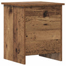 vidaXL Tárolódoboz tárolóval Antik Fa 40 x 40 x 50 cm Szerelt Fa