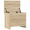 vidaXL Tárolódoboz tárolóval Sonoma Tölgy 60 x 40 x 50 cm Szerelt Fa