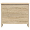 vidaXL Tárolódoboz tárolóval Sonoma Tölgy 60 x 40 x 50 cm Szerelt Fa