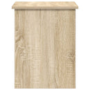 vidaXL Tárolódoboz tárolóval Sonoma Tölgy 60 x 40 x 50 cm Szerelt Fa
