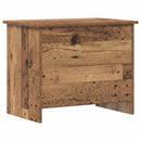 vidaXL Tárolódoboz tárolóval Antik Fa 60 x 40 x 50 cm Szerelt Fa