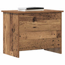 vidaXL Tárolódoboz tárolóval Antik Fa 60 x 40 x 50 cm Szerelt Fa