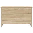 vidaXL Tárolódoboz tárolóval Sonoma Tölgy 80 x 40 x 50 cm Szerelt Fa