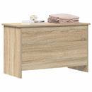 vidaXL Tárolódoboz tárolóval Sonoma Tölgy 80 x 40 x 50 cm Szerelt Fa