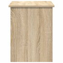 vidaXL Tárolódoboz tárolóval Sonoma Tölgy 80 x 40 x 50 cm Szerelt Fa