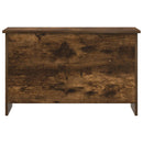vidaXL Tárolódoboz tárolóval Füstös Tölgy 80 x 40 x 50 cm Szerelt Fa