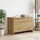 vidaXL Tárolódoboz Kézműves Tölgy 80 x 40 x 50 cm Szerelt Fa