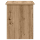 vidaXL Tárolódoboz Kézműves Tölgy 80 x 40 x 50 cm Szerelt Fa