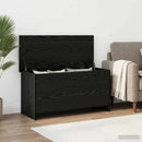 vidaXL Tárolódoboz tárolóval Fekete Tölgy 100 x 40 x 50 cm Szerelt Fa