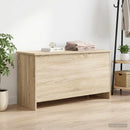 vidaXL Tárolódoboz tárolóval Sonoma Tölgy 100 x 40 x 50 cm Szerelt Fa