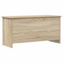 vidaXL Tárolódoboz tárolóval Sonoma Tölgy 100 x 40 x 50 cm Szerelt Fa