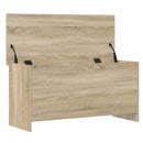 vidaXL Tárolódoboz tárolóval Sonoma Tölgy 100 x 40 x 50 cm Szerelt Fa