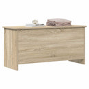 vidaXL Tárolódoboz tárolóval Sonoma Tölgy 100 x 40 x 50 cm Szerelt Fa