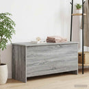 vidaXL Tárolódoboz tárolóval Szürke Sonoma 100 x 40 x 50 cm Szerelt Fa