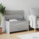 vidaXL Tárolódoboz tárolóval Szürke Sonoma 100 x 40 x 50 cm Szerelt Fa