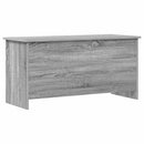 vidaXL Tárolódoboz tárolóval Szürke Sonoma 100 x 40 x 50 cm Szerelt Fa