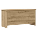 vidaXL Tárolódoboz Kézműves Tölgy 100 x 40 x 50 cm Szerelt Fa