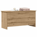 vidaXL Tárolódoboz Kézműves Tölgy 100 x 40 x 50 cm Szerelt Fa