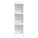 vidaXL Könyvszekrény Fehér 30 x 30 x 111 cm Szerelt Fa