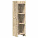 vidaXL Könyvszekrény Sonoma Tölgy 30 x 30 x 111 cm Szerelt Fa