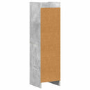 vidaXL Könyvszekrény Beton Szürke 30 x 30 x 111 cm Szerelt Fa